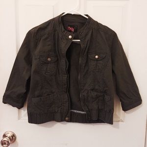 Cropped Utility Jacket